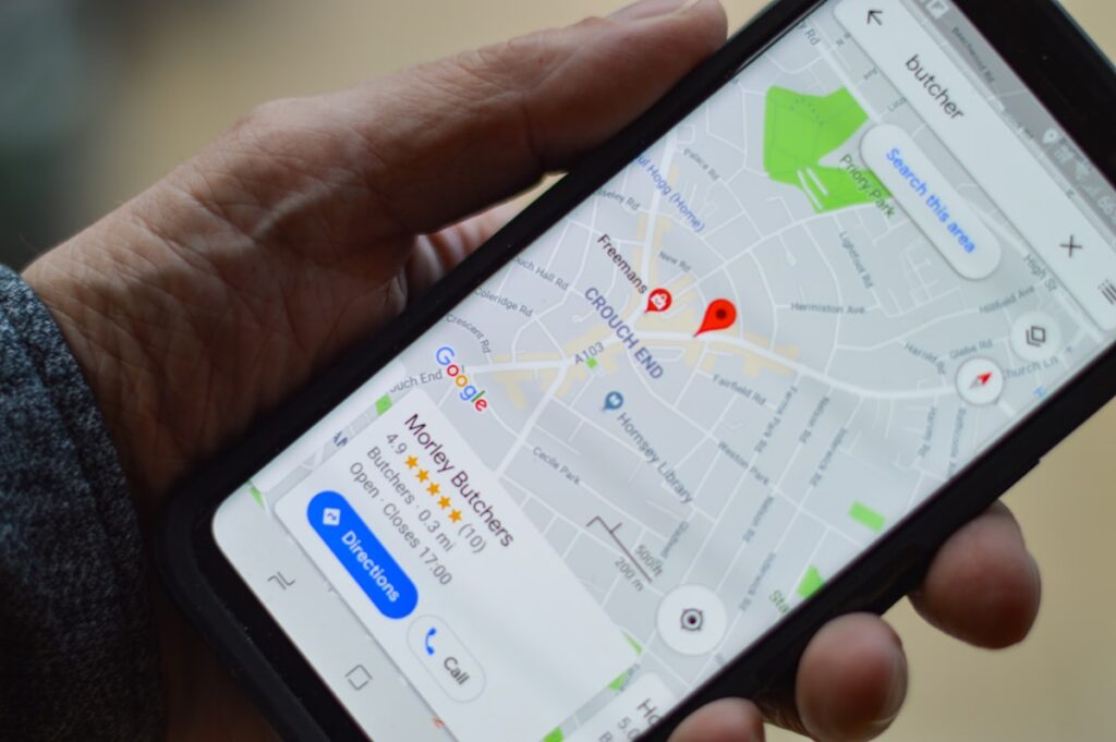 Google Maps local business pin location for GBP optimization